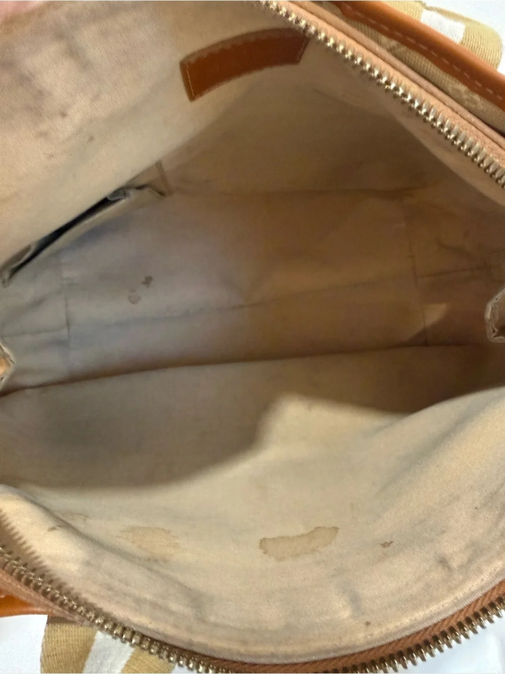 Louis Vuitton Mini Monogram Sac Mary Kate Satchel Top Handle Bag *Stains*